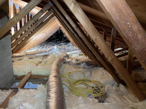 Attic Insulation Replacement