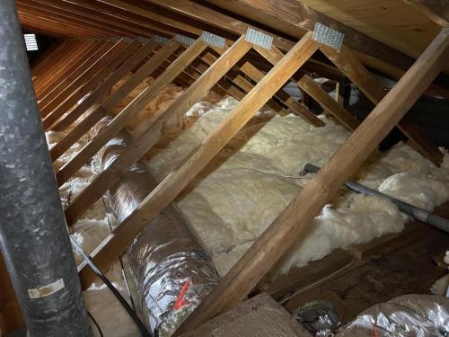 Attic Insulation Replacement
