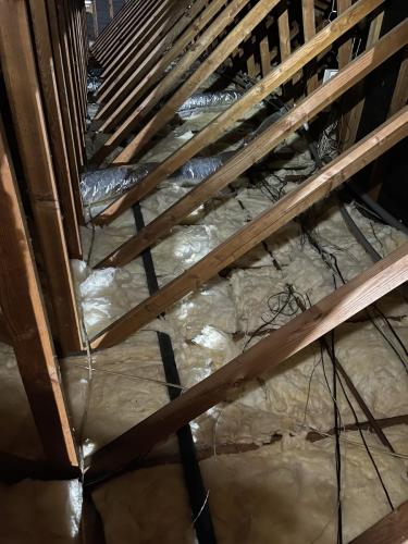 Attic Insulation Replacement