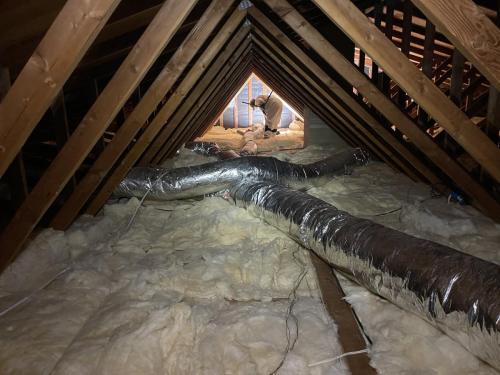 Attic Insulation Replacement