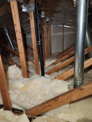 Attic Insulation Replacement