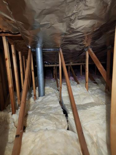 Attic Insulation Replacement
