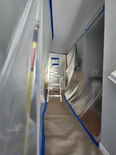 Using Protective Coverings over house